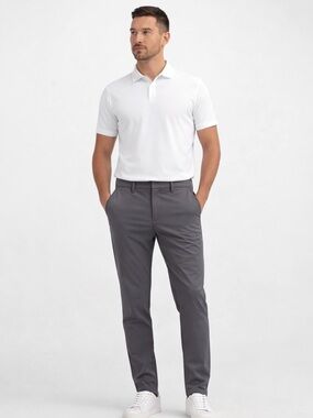 Lululemon Commission Classic Pant Warpstreme Performance Chino 32” Gray Sz 31